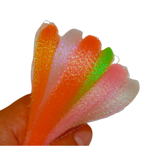 Cristal Flash  Brilho Holográfico Atado de Moscas e Jigs fly