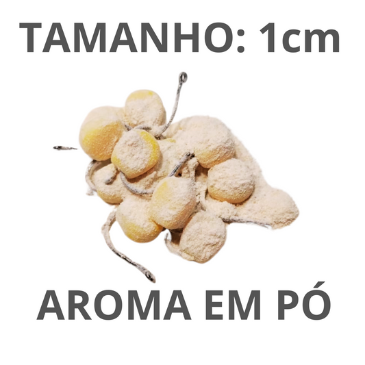 Kit 10 Isca Milho Artificial Aromatizado Com Anzol  Pesca